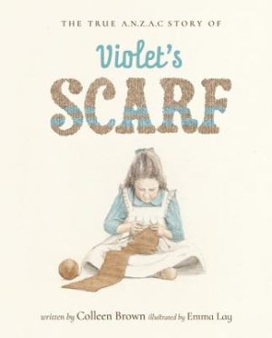 Violets Scarf