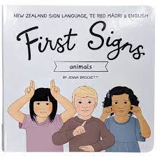 First Signs Animals - NZ Sign Language, Te Reo Maori and English