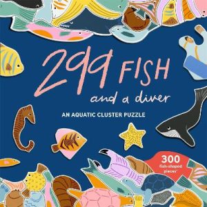 299 Fish And A diver - An Aquatic Cluster Puzzle