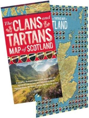 Clans And Tartans Map Of Scotland